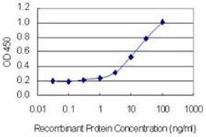 Detection limit for recombinant GST tagged FIGLA is 0. (FIGLA antibody  (AA 110-219))