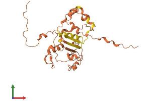 AlphaFold protein structure predicition of Human Recombinant PMS2P11 Protein, UniprotID Q13670 (PMS2P11 Protein (AA 1-270) (His tag))