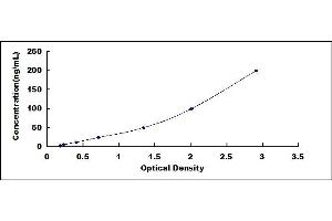 Typical standard curve (Histone H2B ELISA Kit)