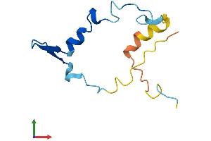 Protein Structure (PS) image for Eukaryotic Translation Initiation Factor 4E Binding Protein 3 (EIF4EBP3) (AA 1-101) protein (His tag) (ABIN7558372)