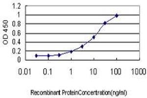 Detection limit for recombinant GST tagged PSENEN is approximately 0. (PEN2 antibody  (AA 1-101))