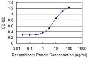 Detection limit for recombinant GST tagged GPSM3 is 0. (GPSM3 antibody  (AA 1-160))