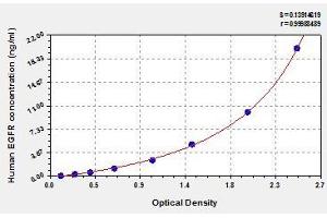 ELISA image for Epidermal Growth Factor Receptor (EGFR) ELISA Kit (ABIN837930)
