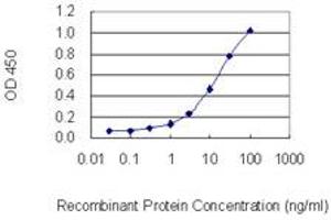 Detection limit for recombinant GST tagged TRPC1 is 0. (TRPC1 antibody  (AA 442-505))