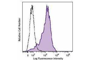 Flow Cytometry (FACS) image for anti-Lysosomal-Associated Membrane Protein 2 (LAMP2) antibody (PE) (ABIN2662420) (LAMP2 antibody  (PE))