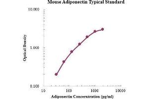 ELISA image for Adiponectin (ADIPOQ) ELISA Kit (ABIN3198498)
