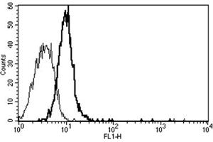 Flow Cytometry (FACS) image for anti-Interleukin 6 Signal Transducer (Gp130, Oncostatin M Receptor) (IL6ST) antibody (ABIN1105849) (CD130/gp130 antibody)