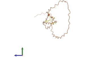 AlphaFold protein structure predicition of Mouse Recombinant Krtap12-1 Protein, UniprotID Q9Z287 (KRTAP12-1 Protein (AA 1-130) (His tag))