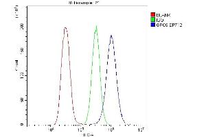 Flow Cytometry analysis of U20S cells using anti-Glypican 5/GPC5 antibody (ABIN7601084).