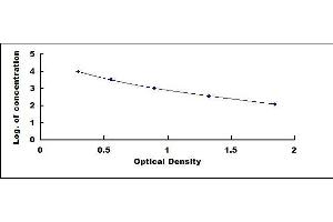 Typical standard curve (Vitamin K1 ELISA Kit)