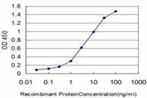ELISA image for anti-EPH Receptor B3 (EPHB3) (AA 899-998) antibody (ABIN598667) (EPH Receptor B3 antibody  (AA 899-998))