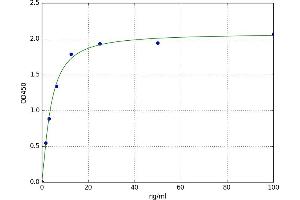 A typical standard curve