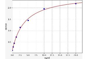 Typical standard curve (SOX9 ELISA Kit)