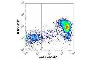 Flow Cytometry (FACS) image for anti-Lymphocyte Antigen 75 (LY75) antibody (PE) (ABIN2662529) (LY75/DEC-205 antibody  (PE))