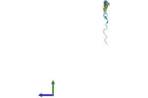 AlphaFold protein structure predicition of Human Recombinant SPRR2D Protein, UniprotID P22532
