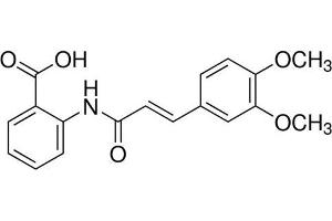 Chemical structure of Tranilast , a Angiogenesis inhibitor. (Tranilast)