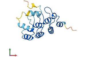 Protein Structure (PS) image for Protein Phosphatase 1, Regulatory Subunit 27 (PPP1R27) (AA 1-154) protein (His tag) (ABIN7560862)