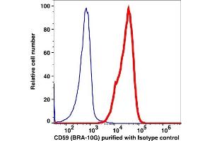 Flow Cytometry (FACS) image for anti-CD59 (CD59) antibody (ABIN3071854) (CD59 antibody)