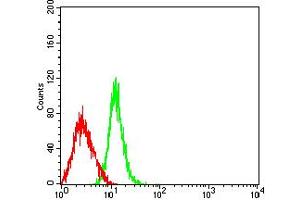 Flow Cytometry (FACS) image for anti-CD63 (CD63) (AA 103-203) antibody (ABIN5684143)