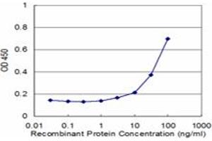 Detection limit for recombinant GST tagged PSMA1 is approximately 3ng/ml as a capture antibody. (PSMA1 antibody  (AA 1-263))