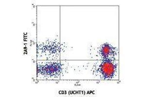 Flow Cytometry (FACS) image for anti-Chemokine (C-X3-C Motif) Receptor 1 (CX3CR1) antibody (FITC) (ABIN2661874) (CX3CR1 antibody  (FITC))