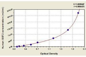 Typical standard curve (gGT2 ELISA Kit)