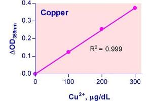 Biochemical Assay (BCA) image for Copper Assay Kit (ABIN1000260) (Copper Assay Kit)