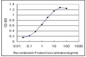 ELISA image for anti-Myosin 9 (MYH9) (AA 131-221) antibody (ABIN781937) (Myosin 9 antibody  (AA 131-221))