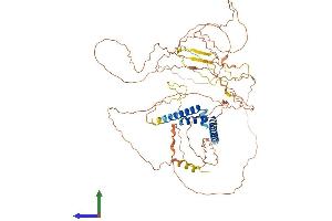 AlphaFold protein structure predicition of Mouse Recombinant D7Ertd443e Protein, UniprotID D2J0Y4 (D7Ertd443e Protein (AA 1-644) (His tag))