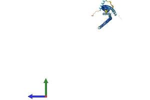 AlphaFold protein structure predicition of Mouse Recombinant Plvap Protein, UniprotID Q91VC4