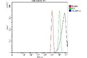 Flow Cytometry analysis of PC-3 cells using anti-THUMPD3 antibody (ABIN7599445). (THUMPD3 antibody  (AA 1-496))