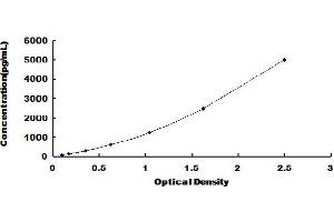 Typical Standard Curve (Bcl-2 ELISA Kit)
