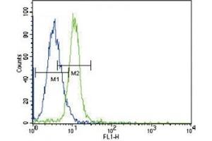 Flow Cytometry (FACS) image for anti-Janus Kinase 2 (JAK2) (AA 1101-1132) antibody (ABIN3031513)