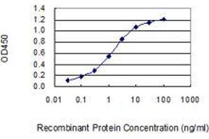 Detection limit for recombinant GST tagged OTOP1 is 0. (Otopetrin 1 antibody  (AA 415-504))