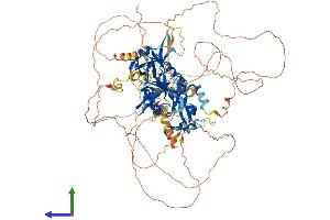 AlphaFold protein structure predicition of Mouse Recombinant Lpin1 Protein, UniprotID Q91ZP3 (Lipin 1 Protein (LPIN1) (AA 1-924) (His tag))