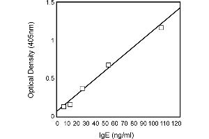 ELISA image for Mouse IgE isotype control (ABIN2688744) (Mouse IgE Isotype Control)