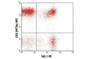 Flow Cytometry (FACS) image for anti-SLAM Family Member 7 (SLAMF7) antibody (PE) (ABIN2663362) (SLAMF7 antibody  (PE))