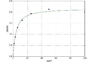 A typical standard curve (FAK ELISA Kit)