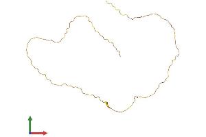 AlphaFold protein structure predicition of Human Recombinant KRTAP13-1 Protein, UniprotID Q8IUC0 (KRTAP13-1/KAP13.1 Protein (AA 1-172) (His tag))