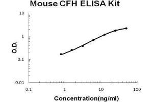 Mouse Complement H/CFH PicoKine ELISA Kit standard curve (Complement Factor H ELISA Kit)