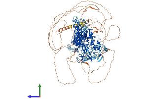 AlphaFold protein structure predicition of Mouse Recombinant Ehmt2 Protein, UniprotID Q9Z148 (EHMT2 Protein (AA 1-1263) (His tag))