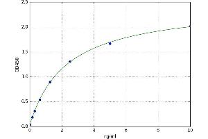 A typical standard curve