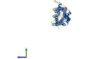 Protein Structure (PS) image for Somatostatin Receptor 5 (SSTR5) (AA 1-364) protein (His tag) (ABIN7546318)