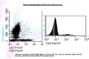 Image no. 1 for anti-CD6 (CD6) antibody (PerCP) (ABIN1112223) (CD6 antibody  (PerCP))