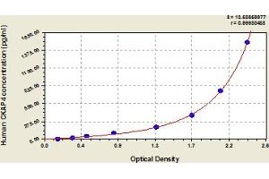 Typical Standard Curve (CKAP4 ELISA Kit)