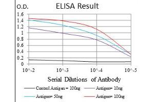 ELISA image for anti-Protein Phosphatase 2A Activator, Regulatory Subunit 4 (PPP2R4) antibody (ABIN1108715) (PPP2R4 antibody)