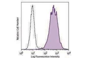 Flow Cytometry (FACS) image for anti-Lysosomal-Associated Membrane Protein 1 (LAMP1) antibody (PE-Cy7) (ABIN2659064) (LAMP1 antibody  (PE-Cy7))