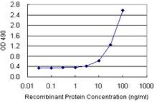 Sandwich ELISA detection sensitivity ranging from 3 ng/mL to 100 ng/mL. (TAGLN (Human) Matched Antibody Pair)