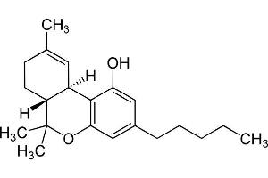 Antigen structure: Tetrahydrocannabinol (THC) (delta-9-Tetrahydrocannabinol antibody)