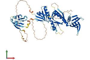 Protein Structure (PS) image for Syntrophin, beta 2 (Dystrophin-Associated Protein A1, 59kDa, Basic Component 2) (SNTB2) (AA 1-540) protein (His tag) (ABIN7546187)